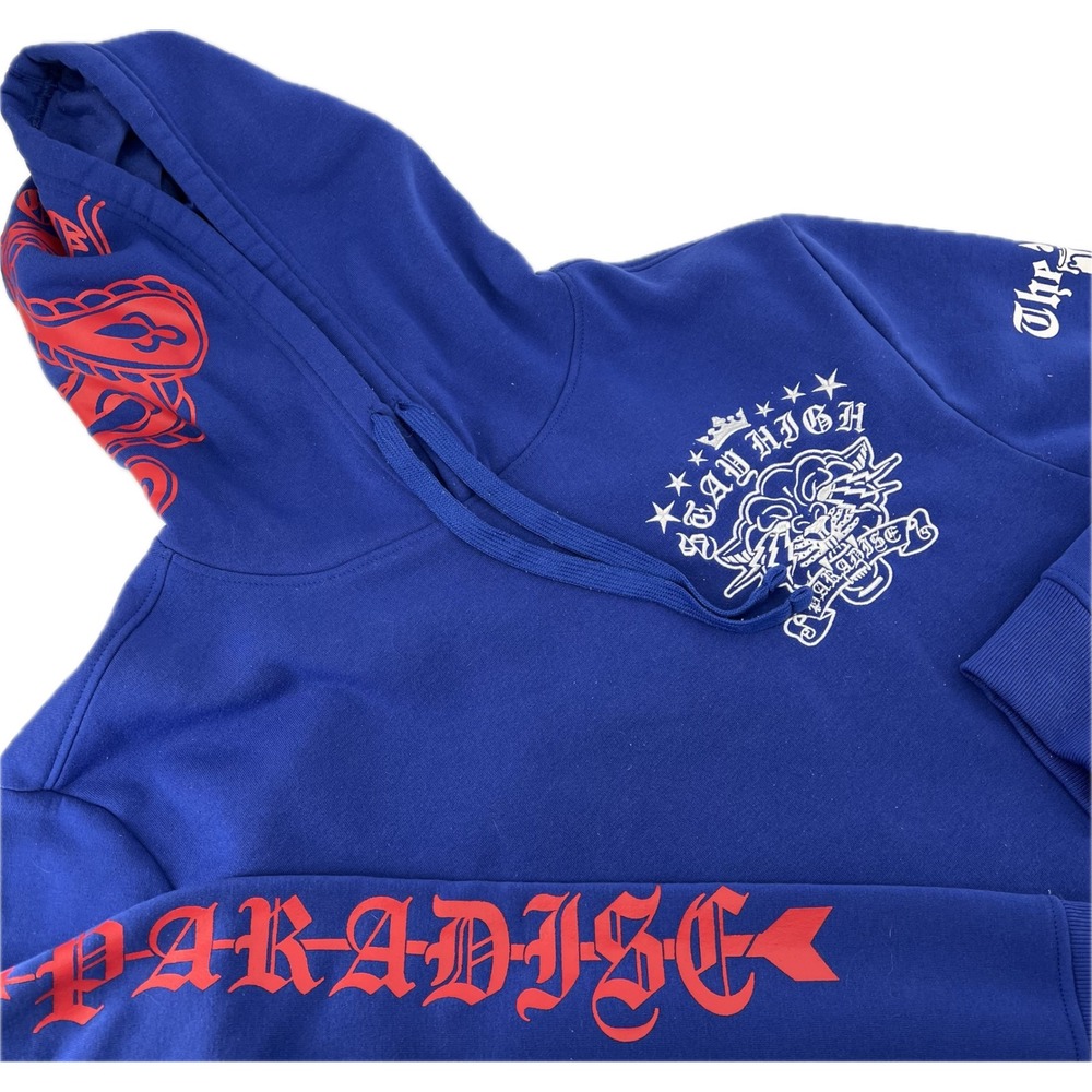 Rockstar Original Graphic Hoodie – Blue – Mens XXXL Oversized Bold Streetwear